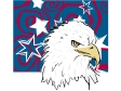 eagle head w flag design.gif